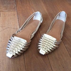 New in box J Crew haruche sandals